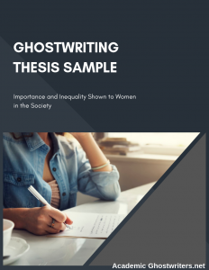 dissertation ghostwriter